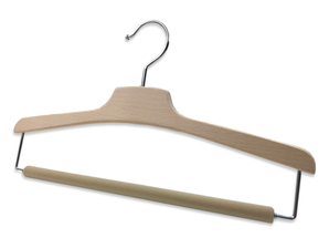 Trouser Hanger Natural waxed wood