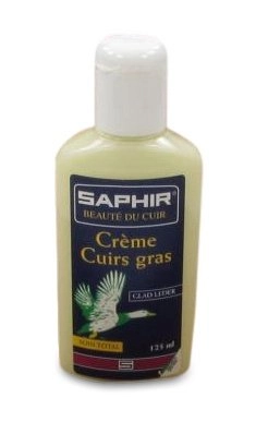 saphir greasy leather cream